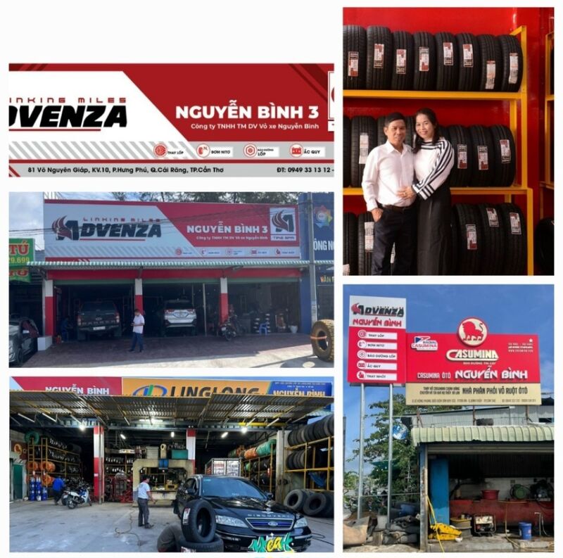 Công Ty Tnhh Tm Dv Vỏ Xe Nguyễn Bình